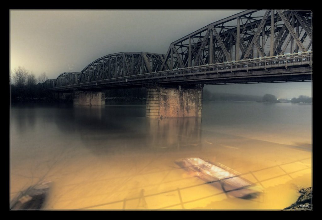 Piacenza - Ponte ferrioviario sul Po