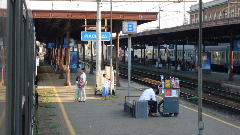Piacenza, main station, heading south