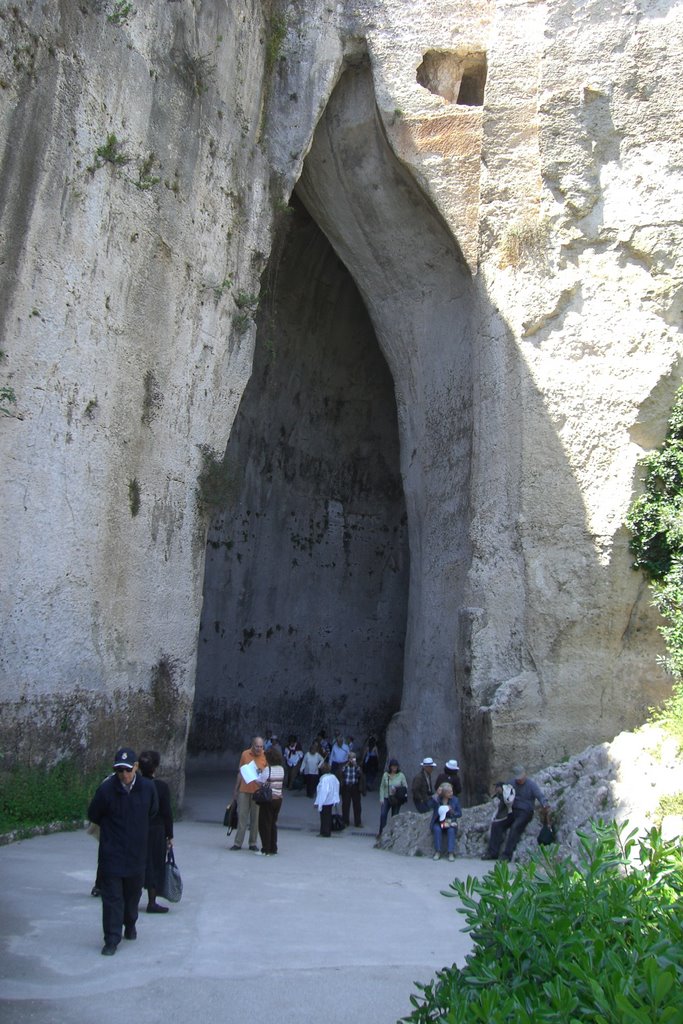 Orecchio di Dioniso; het oor van Dionysus, Syracuse (Trudi)