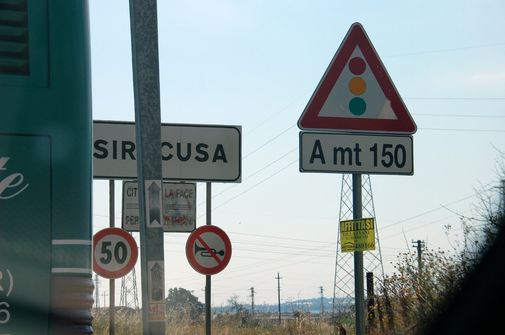 Border crossing Siracusa