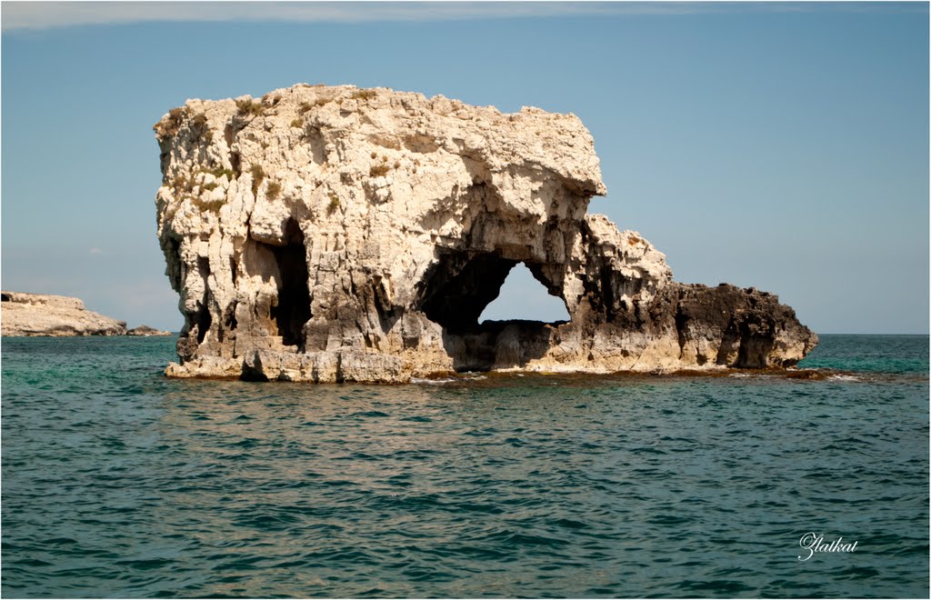 Siracusa-Isola di Ortigia-grotte marine-la forma del elefante