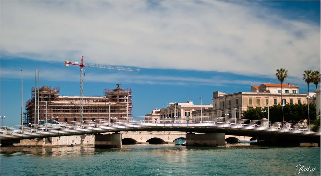 Siracusa-Isola di Ortigia-vista dal mare