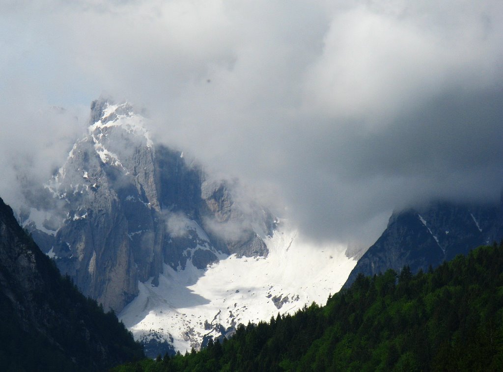 Berg hinter Plezzut