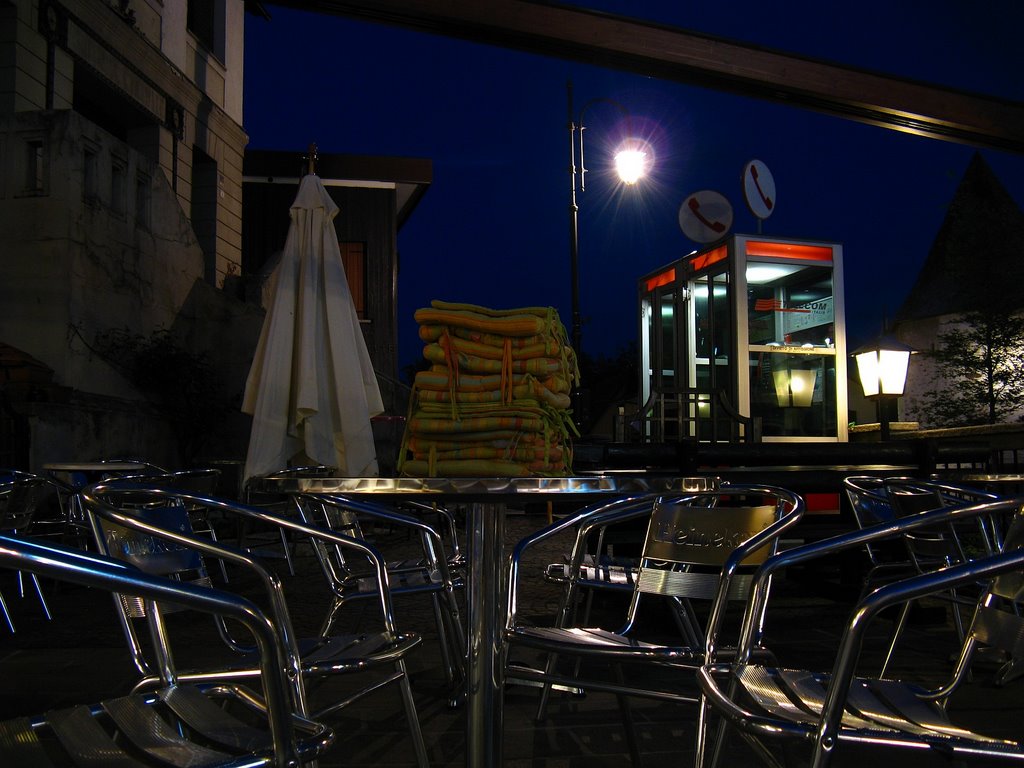 Cafe-Bar Commercio  - fertig für die Nacht