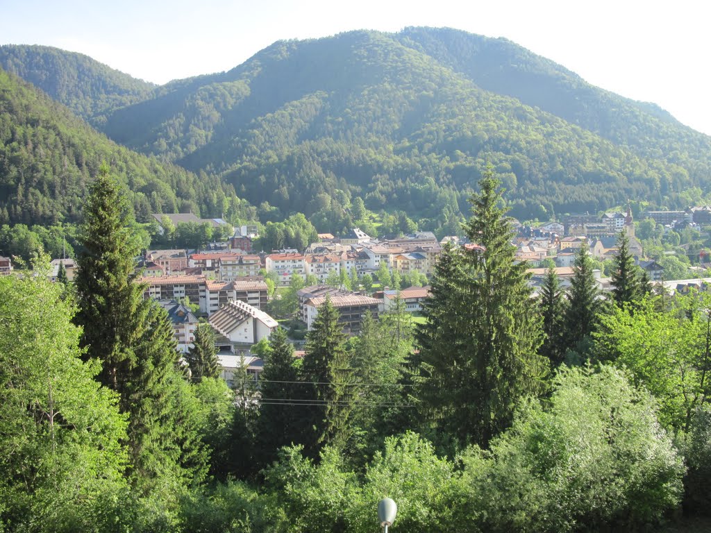 Alps. Tarviso / Альпы. Вид из отеля  в Тарвизио