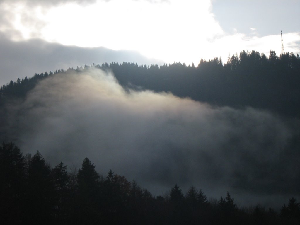 Wolken hinter Tarvisio