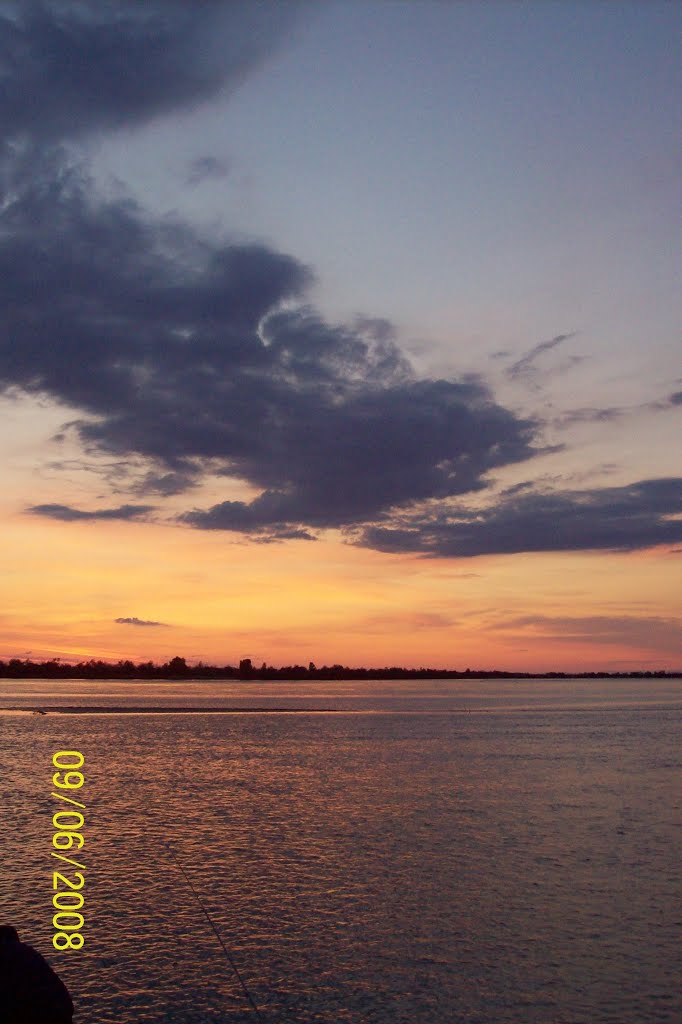 Mouth of the river Ili