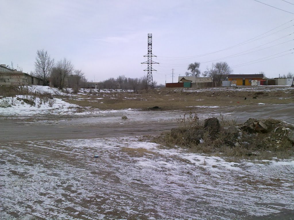 шошкаласай, на выходе из города...
