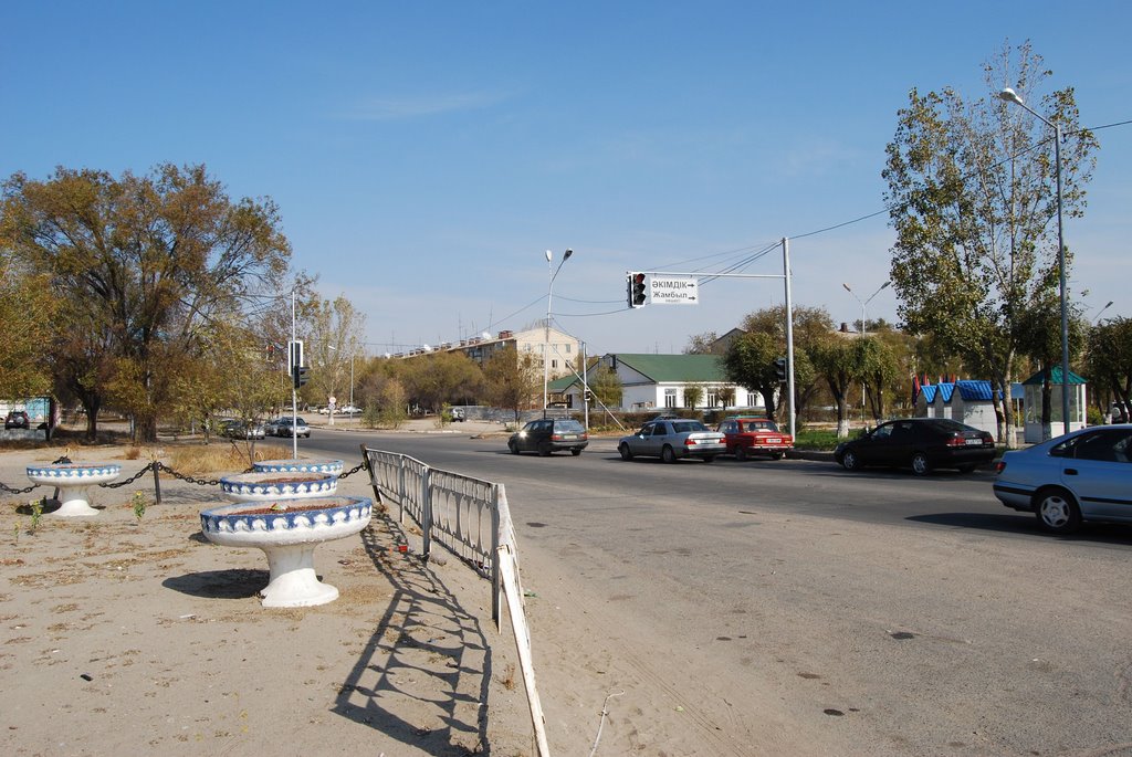 Вид на кафе "Перекресток"