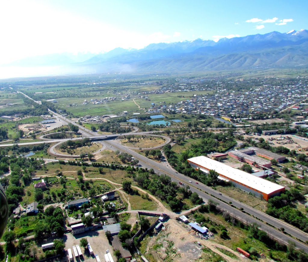 highway Almaty-Tashkent
