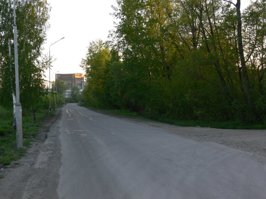 Дорога в Глубокое.