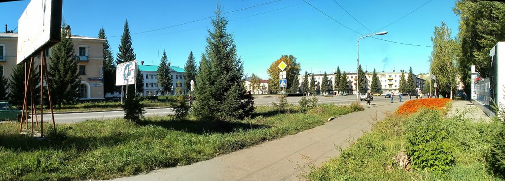 У центральной площади
