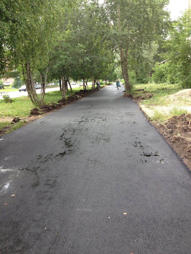 г. Риддер, июль 2014 года, ул. Гоголя