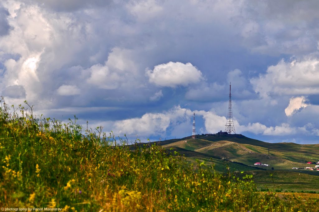 Телевышка в облаках