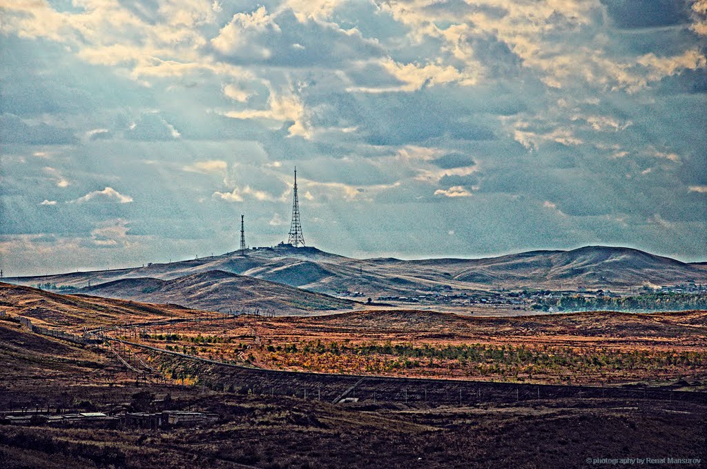 ЖД и телевышка