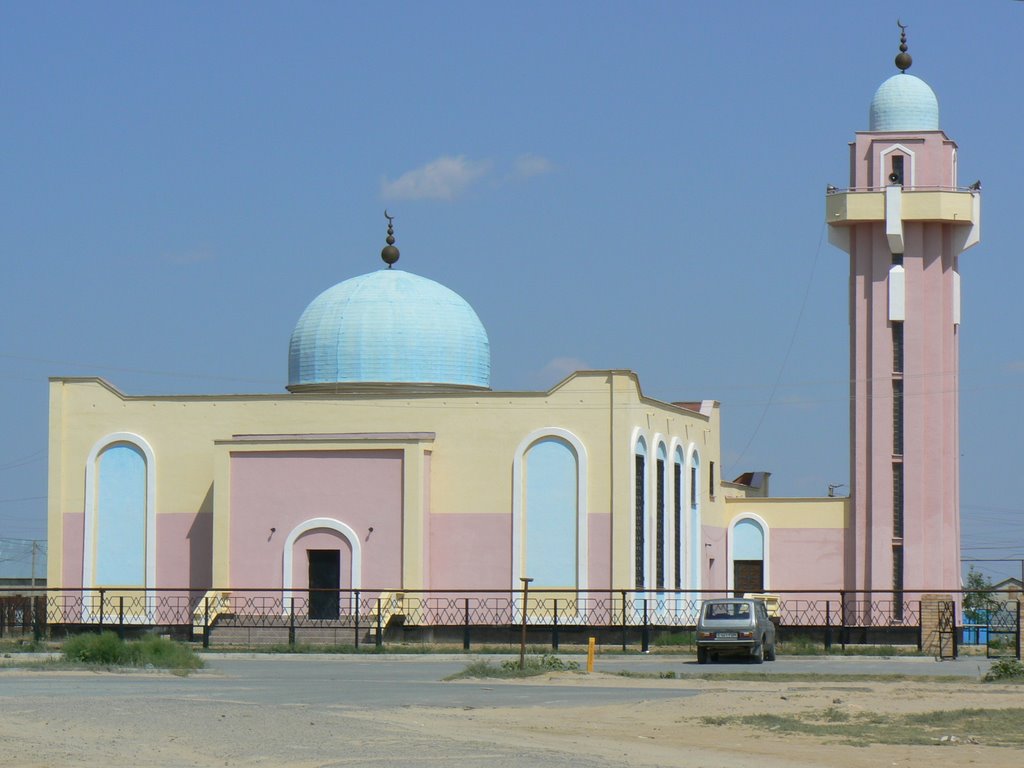 Kulsary. Mosque.