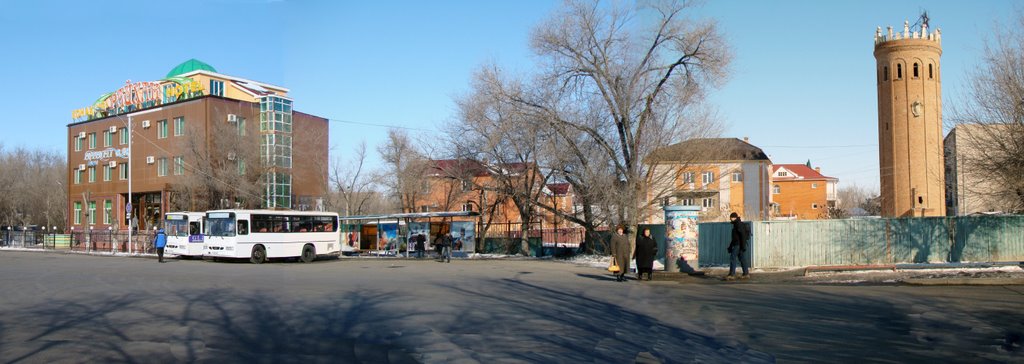Панорама остановки Жилгородок