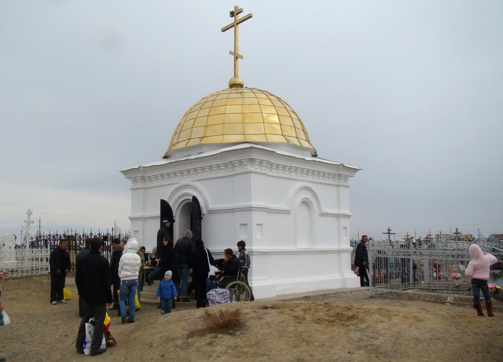 Часовня на православном кладбище