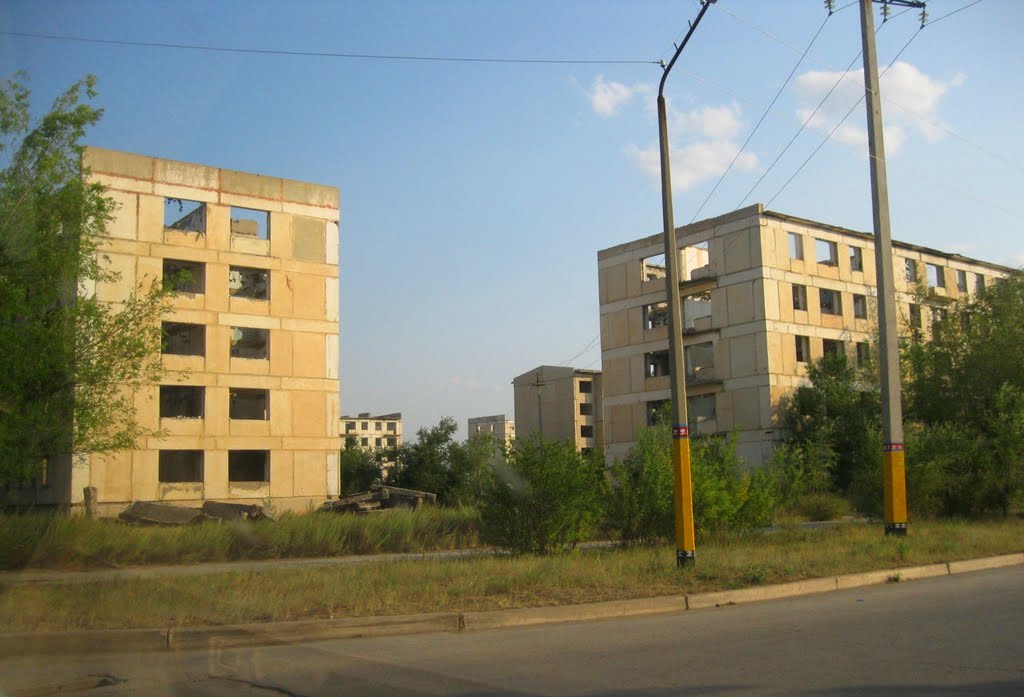 Remains of residential district