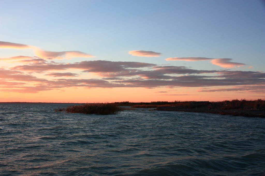 Clouds on sunset  Облака на закате