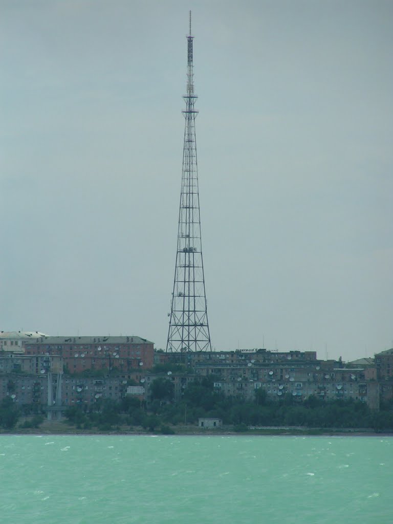 Вид города Балхаш. Южная сторона.