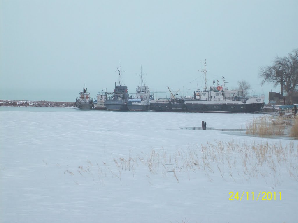Вид на городскую пристань