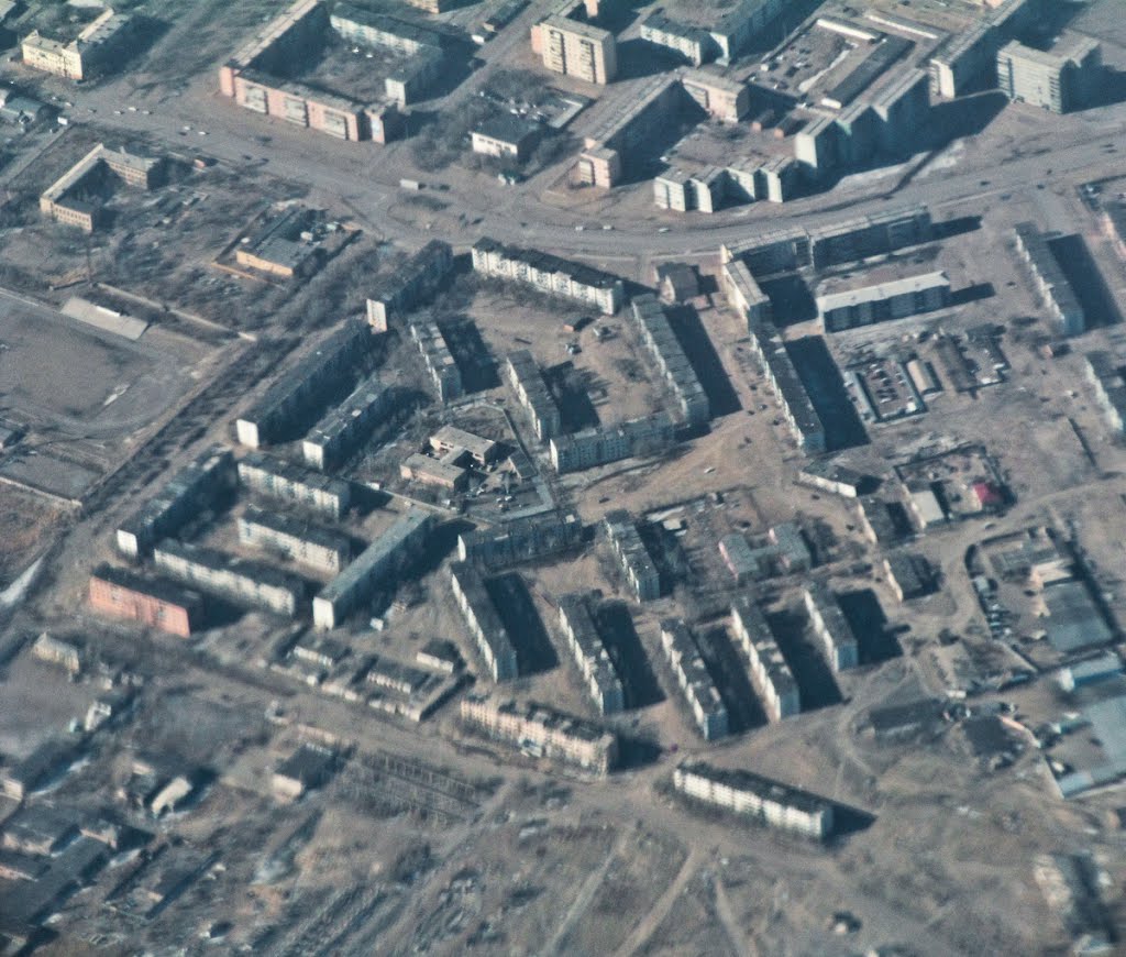 The Balkhash city, md. Mukhamedzhanov / Город Балхаш, мкр. Мухамеджанова