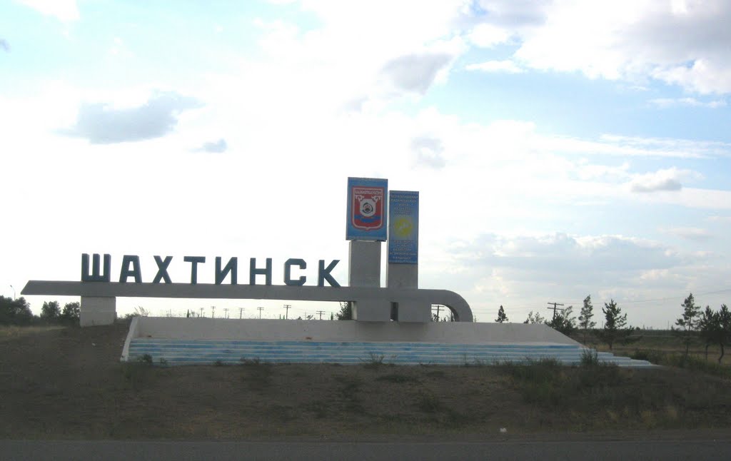 Entering Shakhtinsk