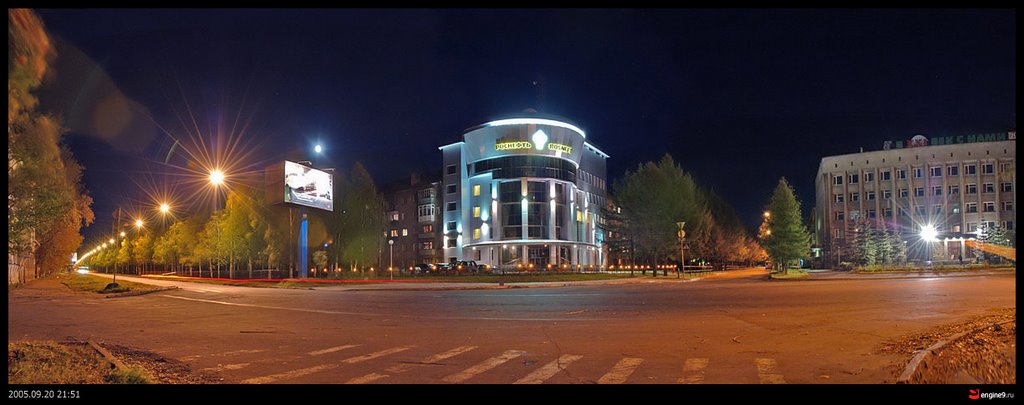 Суворова-Троицкий панорама перекрестка
