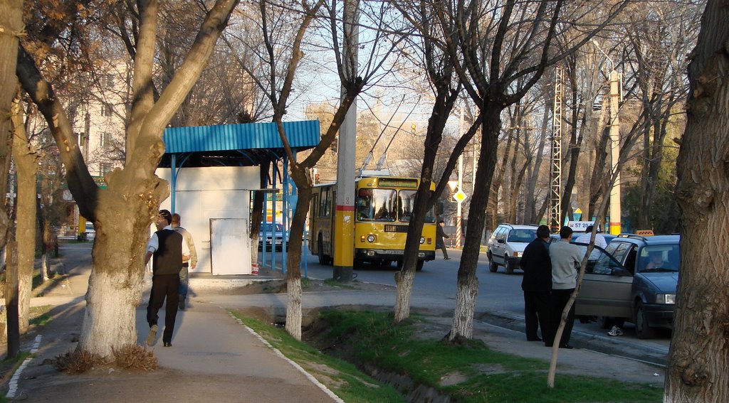 Остановка Военкомат. Март восьмого года.