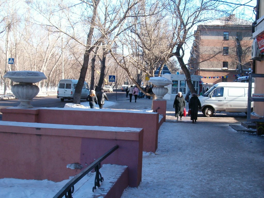 Бульвар Мира. К остановке Диетстоловая