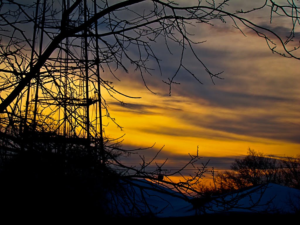The sky at sunset / Небо на закате