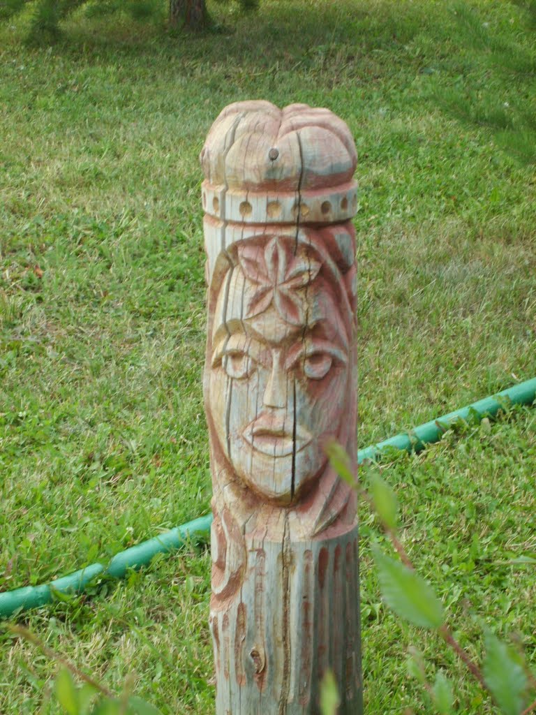 Видимо его жена