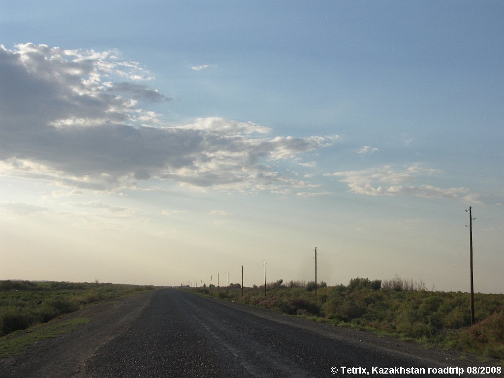 Road M32 Kyzylorda-Aralsk