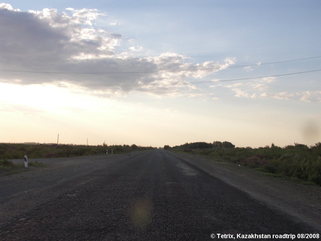 Road M32 Kyzylorda-Aralsk