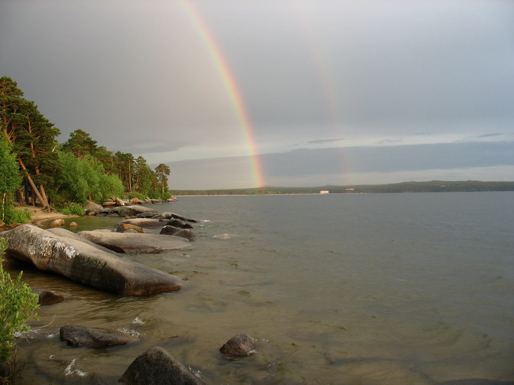 Lake and Rainbow