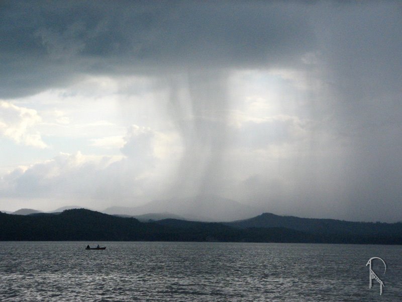 Wall of rain