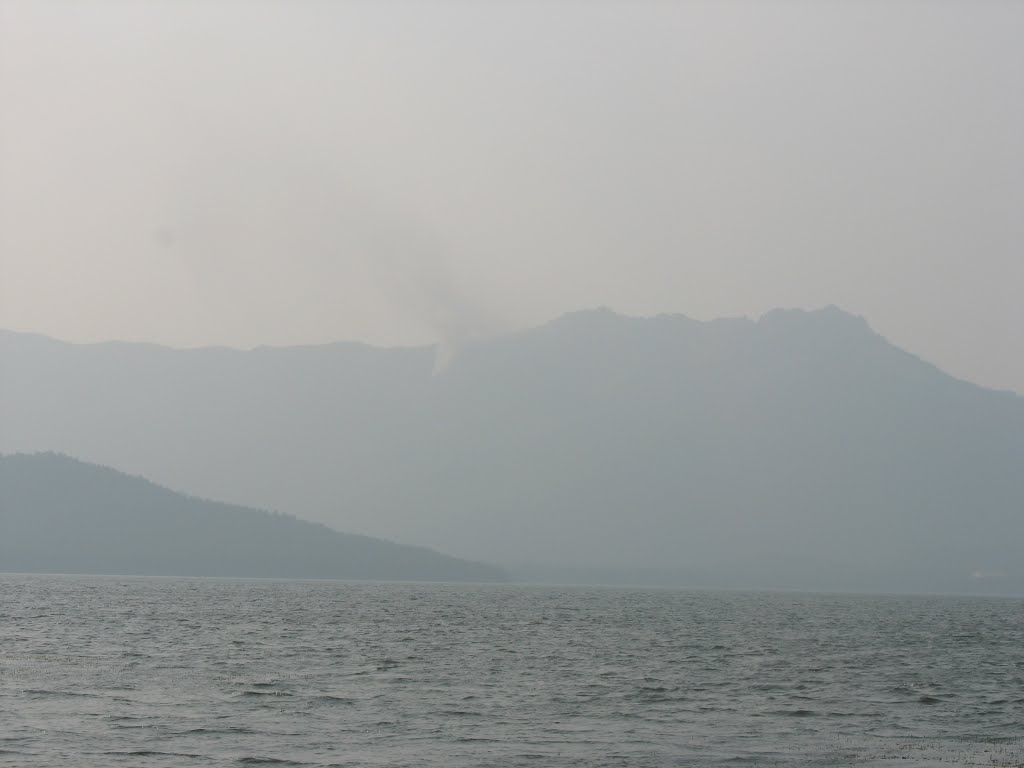 лесной пожар в Боровом (август 2010)