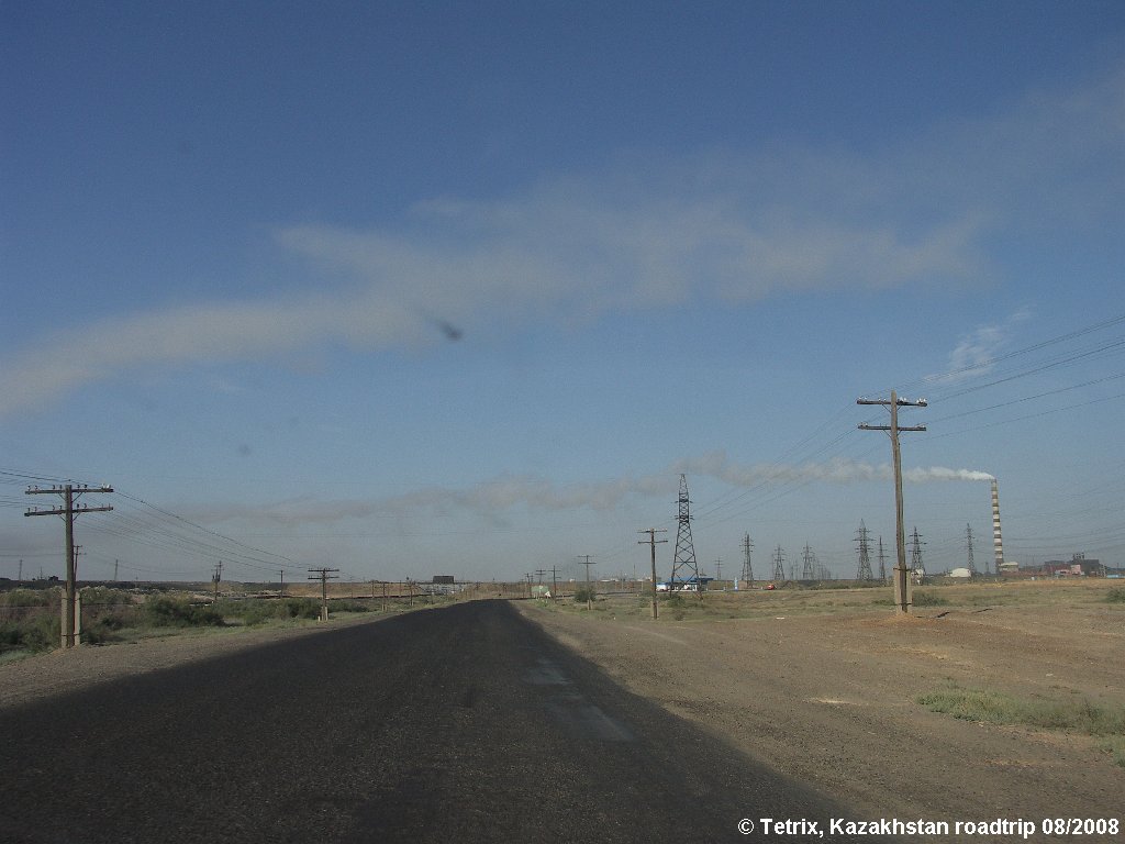 Road A344 Zhezkazgan