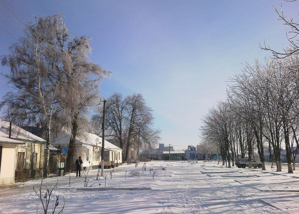 Зимний день
