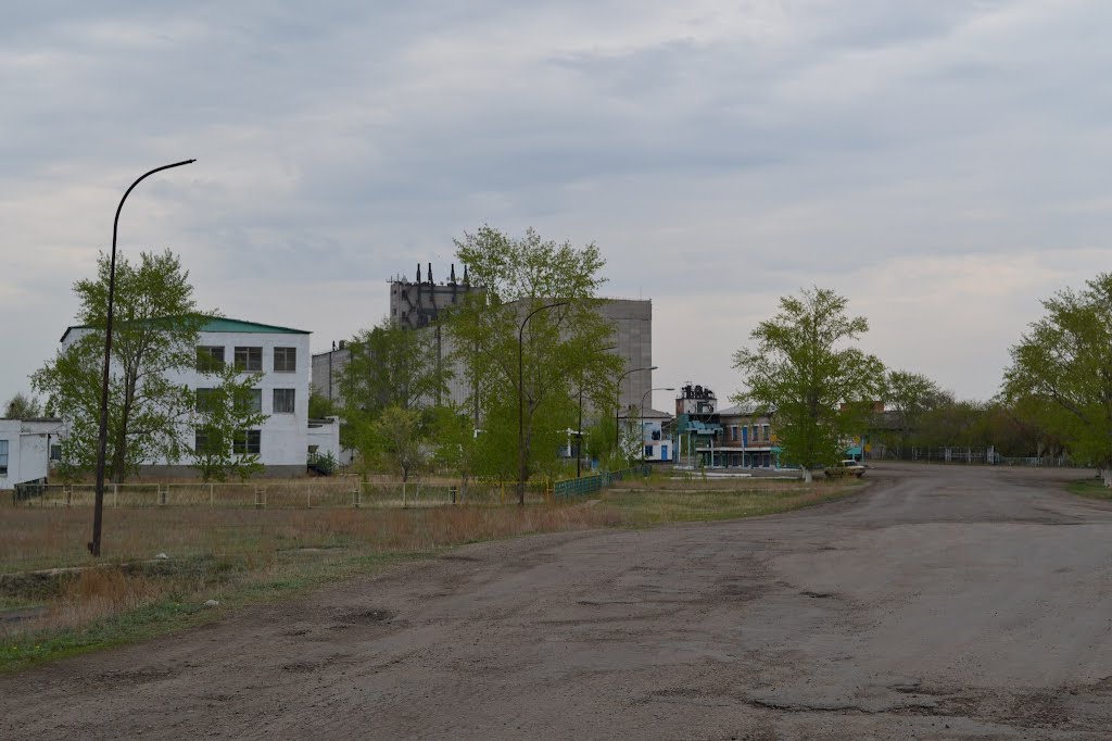 село Талшик. Элеватор