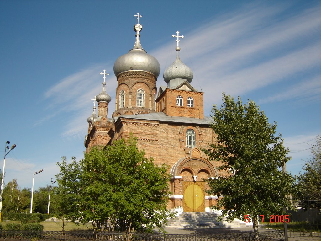 СТАРАЯ ЦЕРКОВЬ В БОРОВСКОМ