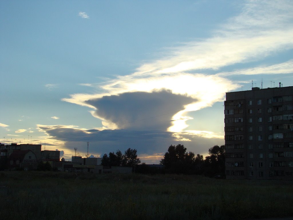 Взрыв облака