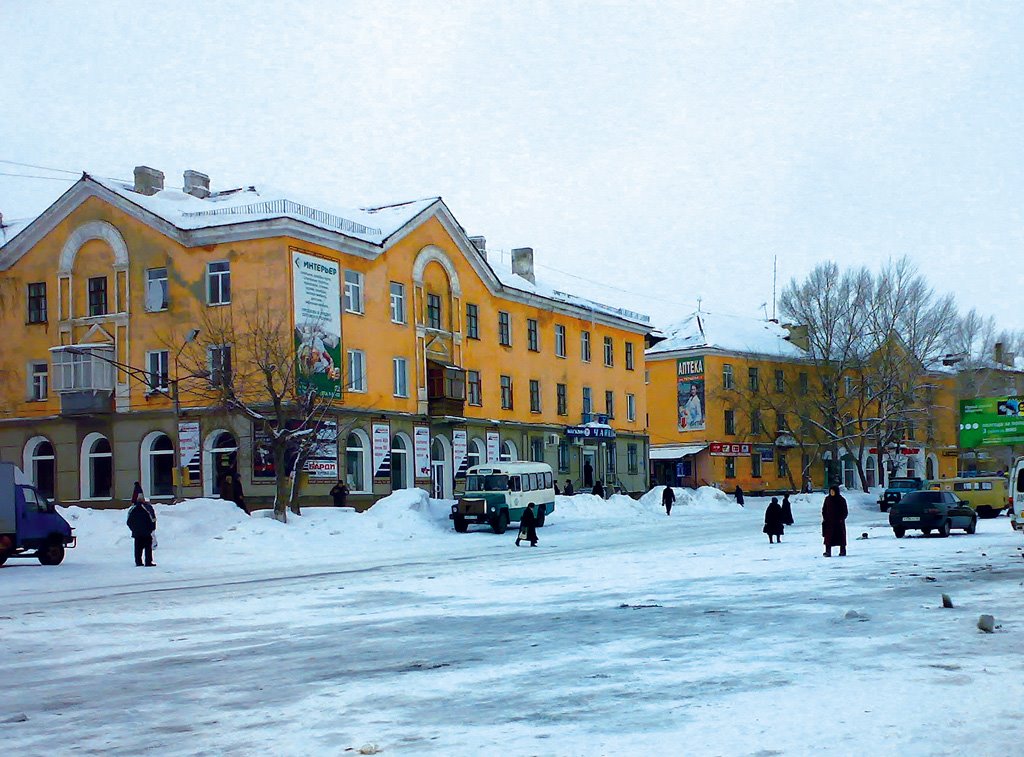 Привокзальная площадь г.Медногорск