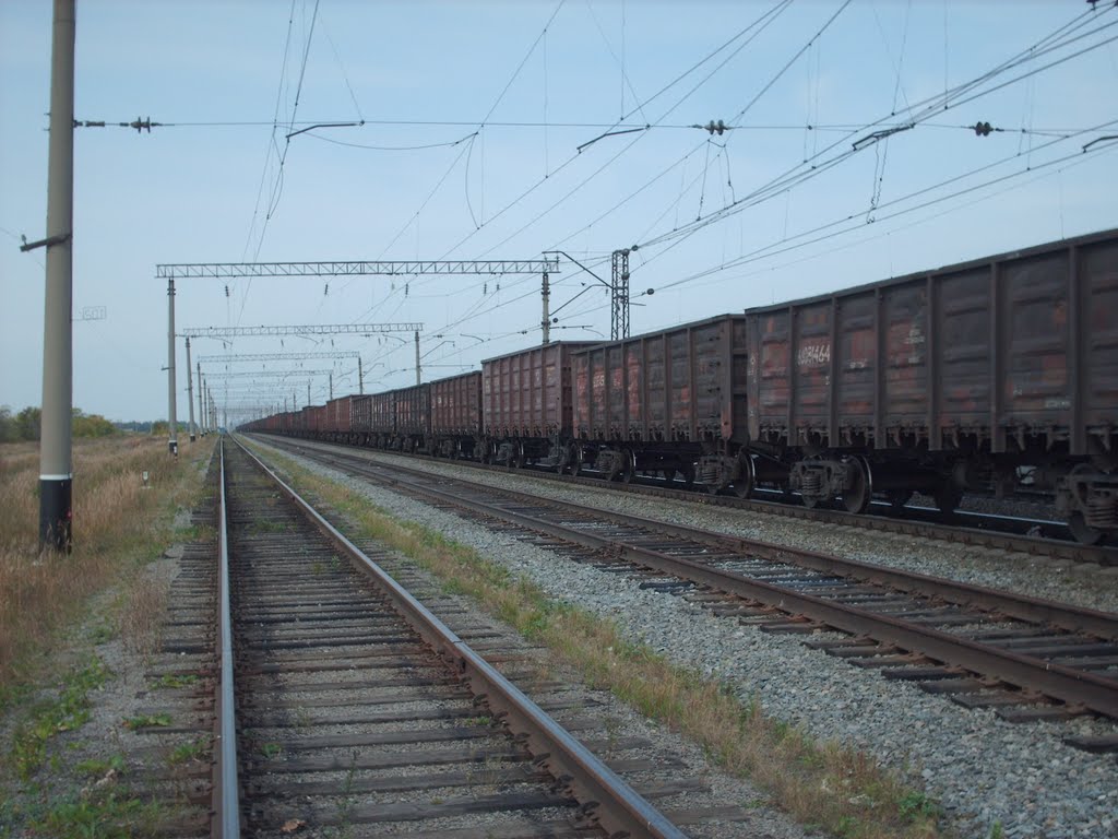 Уходящие вдаль ж/д пути (Railway)