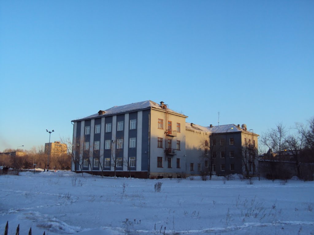 Акимат вид сзади