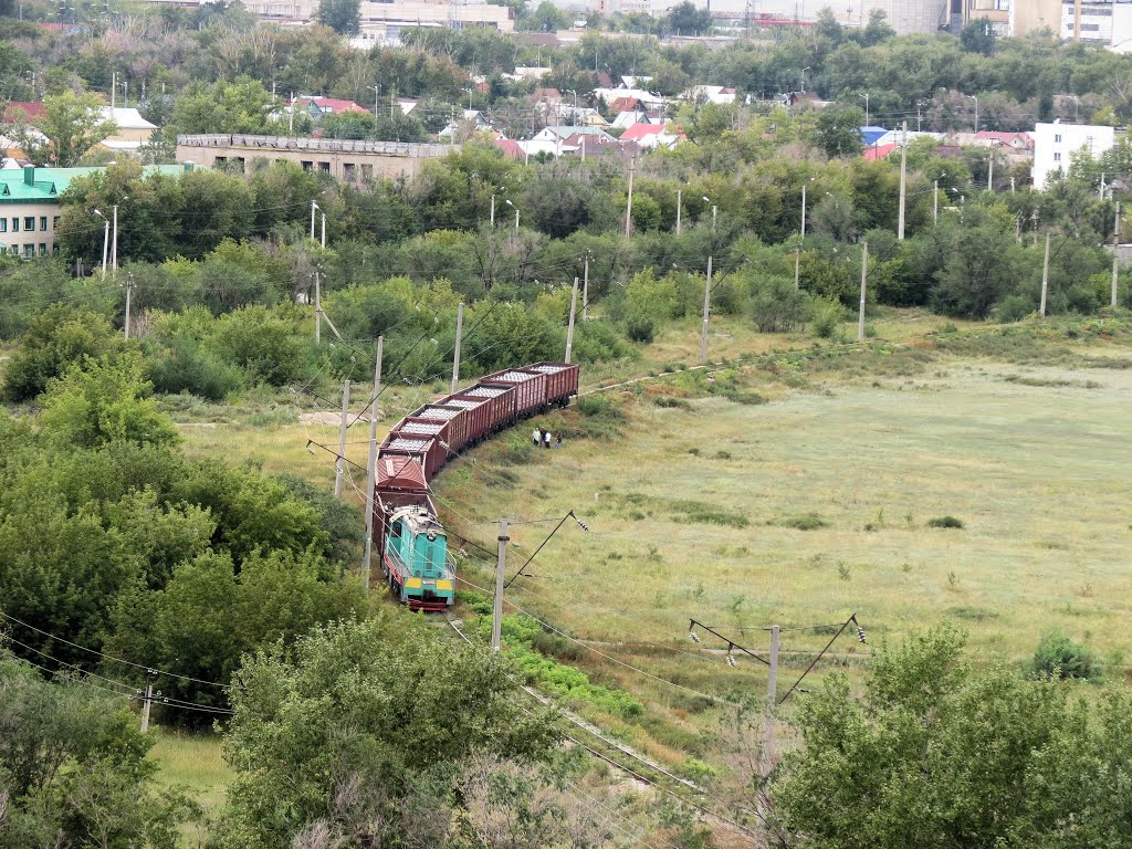Железнодорожный поворот. 11 августа 2013 г.