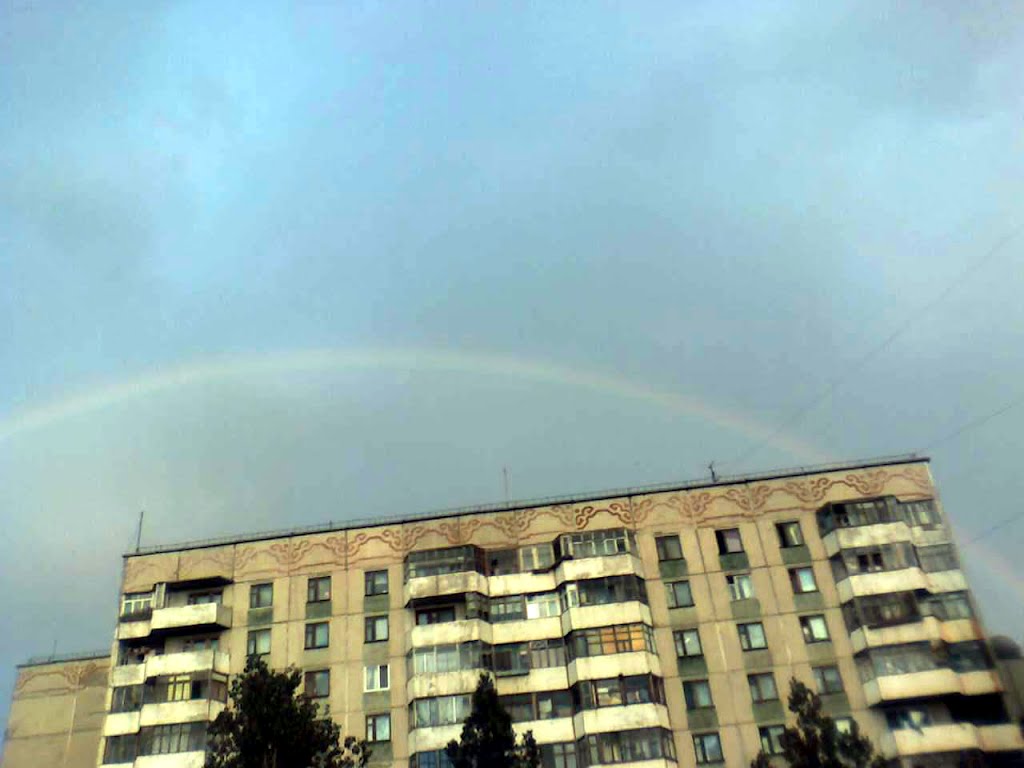 Мкр.Восточный, радуга.