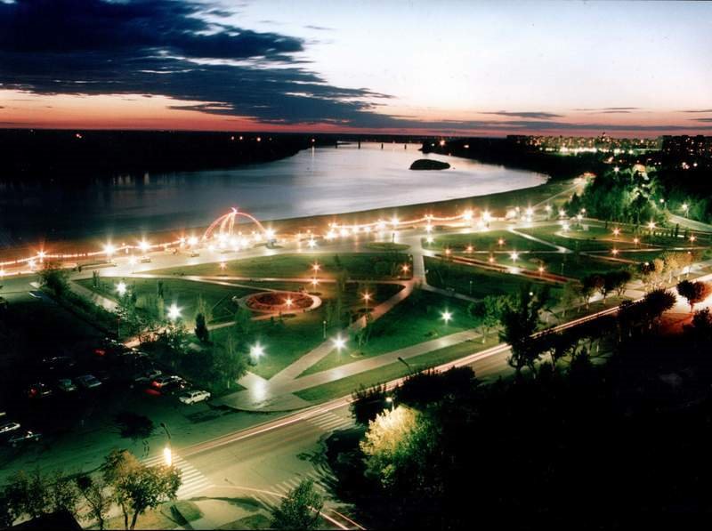 Pavlodars embankment