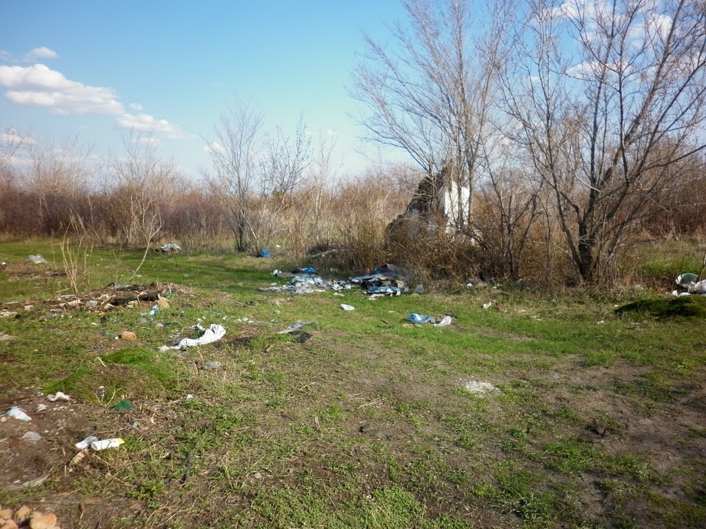 Помойка на дачах